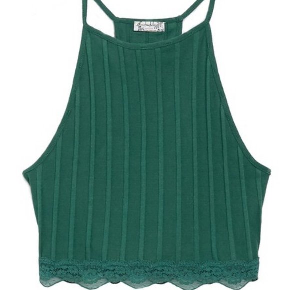 Free People Other - Free People All Your Love Crop Halter Bralette